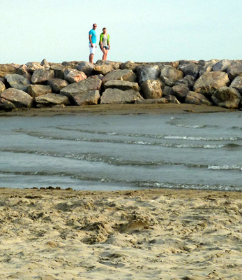 Vater und Tochter